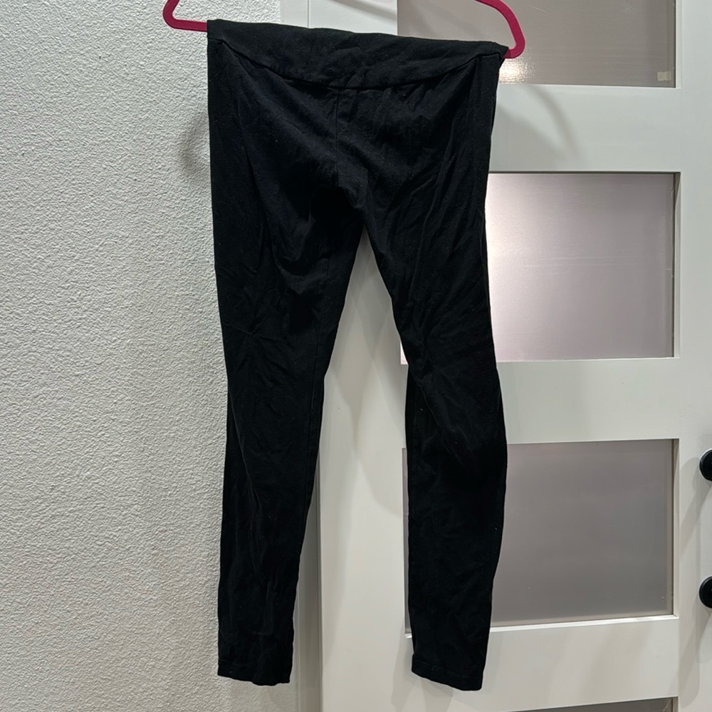 Pink blush maternity leggings